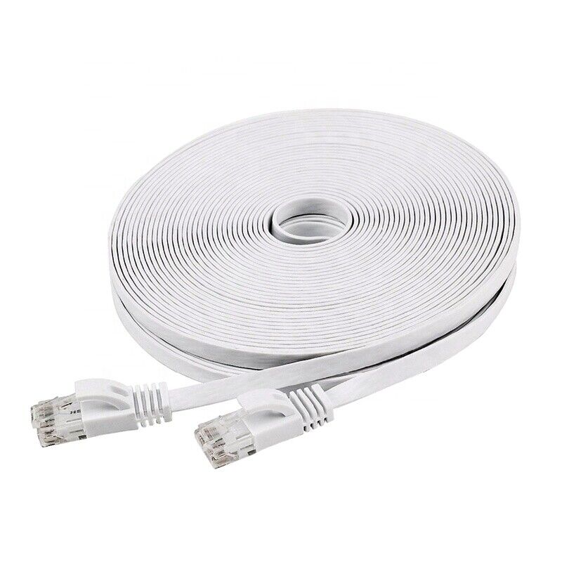 Netzwerkkabel Patchkabel Flachkabel LAN DSL ultraflach 0,5m 1m 2m 3m 5m 7m 10m