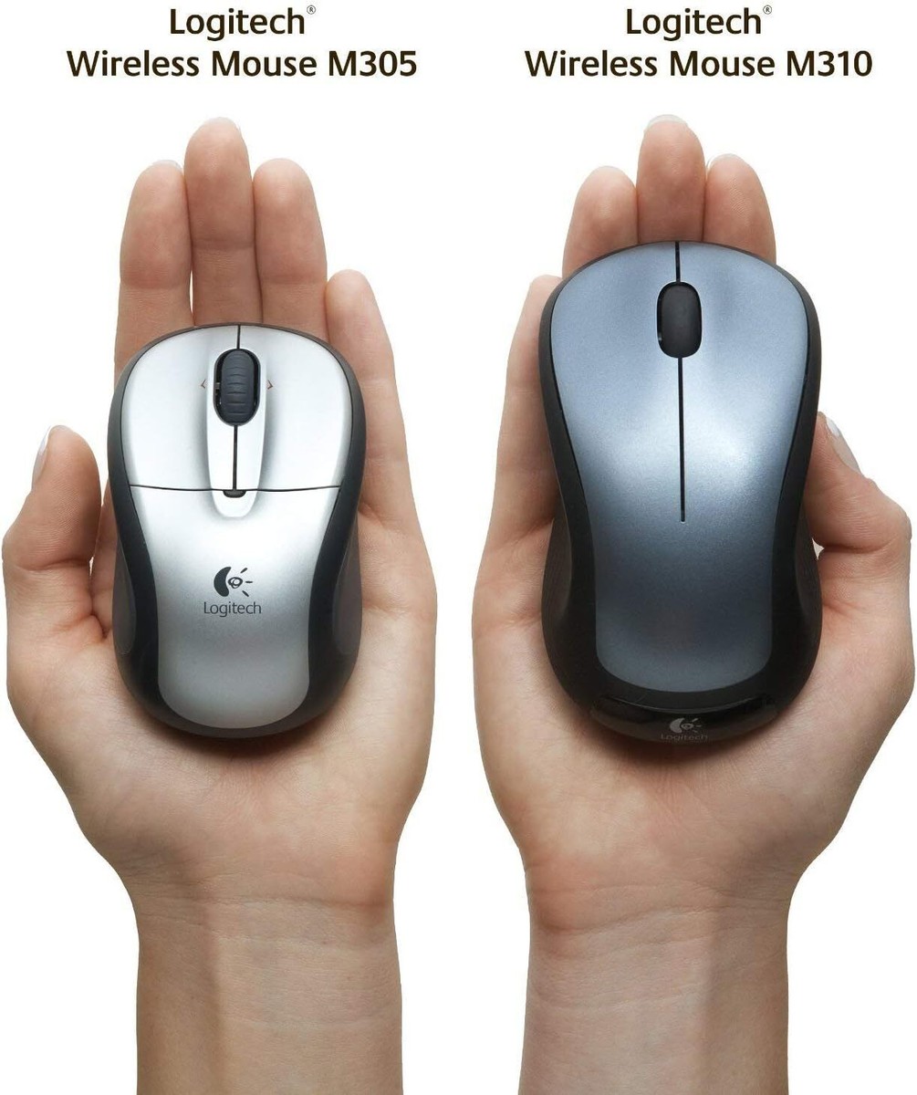 Logitech M310 - Mouse (RF Wireless, Blu, AA, Ottico, Windows XP/Vista/7 Mac OS X 10.4, USB) (ricondizionato Certificato - Foto 2