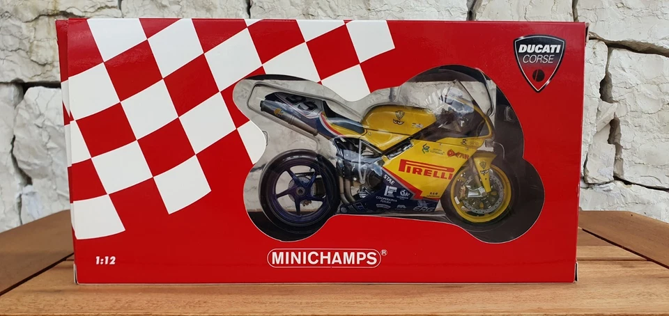 Minichamps 1/12 Ducati 998RS Steve Martin WSBK 2003 122 031299 DFX Racing - Immagine 3 di 4