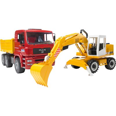 bruder MAN TGA Kipp-LKW, Modellfahrzeug