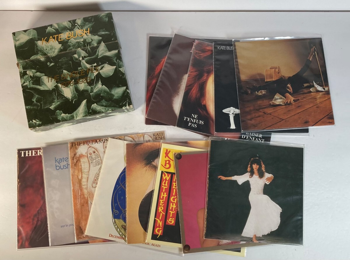 Kate Bush 'The Single File' 45 rpm box set. Complete w/ BONUS 