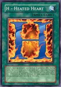 H - Heated Heart - DP03-EN016 - Common - 1st Edition x3 - Near Mint