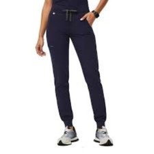 FIGS Women's ZAMORA Navy Dark Blue Jogger Pants W18SW2005 SMALL