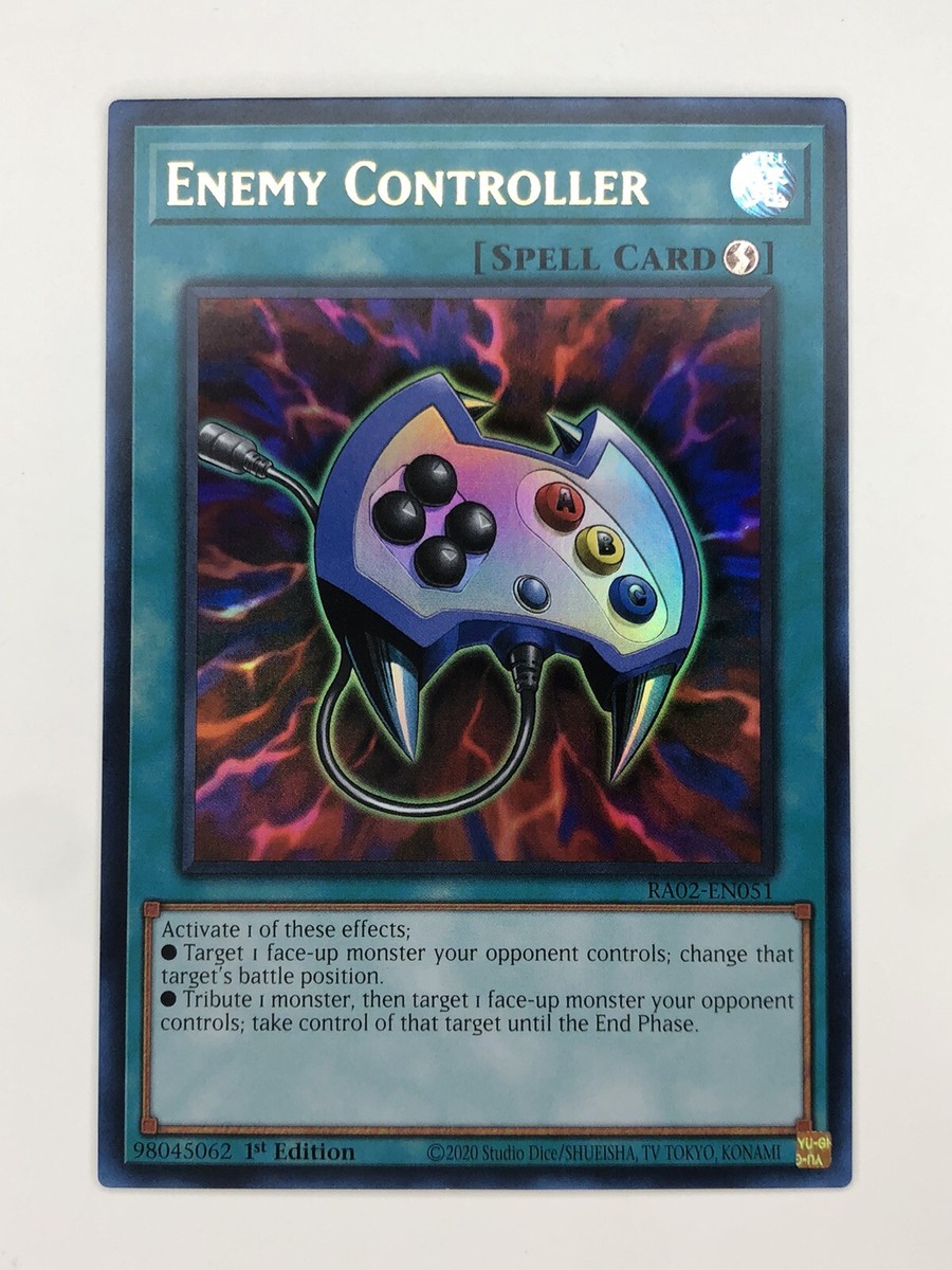 Yugioh Enemy Controller RA02-EN051 Ultra Rare 1st Edition Near