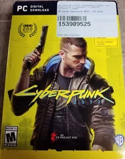 Cyberpunk 2077 Soundtrack, map, postcards,stickers (No Game)