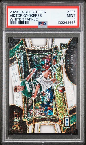 Viktor Gyokeres [White] #225 2023 Panini Select FIFA card