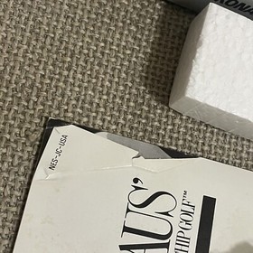 Jack Nicklaus Golf & Bandai Golf Challenge Pebble Beach NES Nintendo CIB