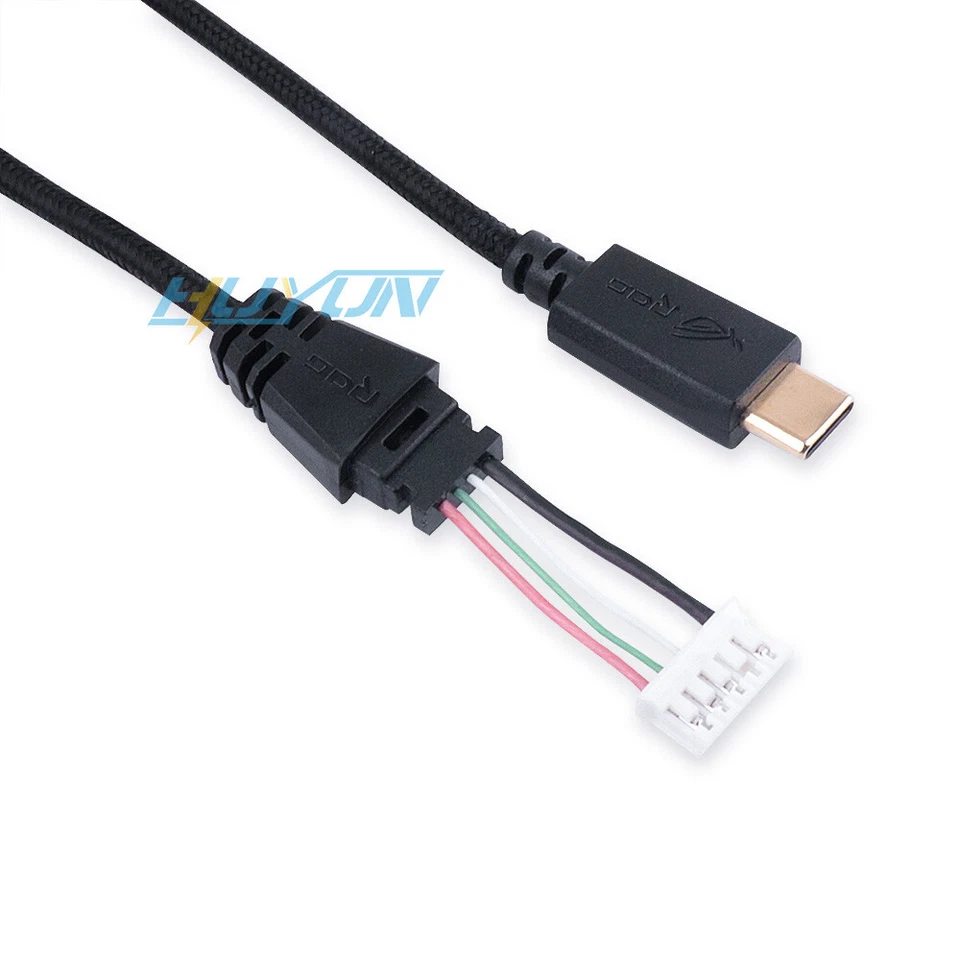 Headset USB-C To 4PIN Kopfhörerkabel für Asus ROG Delta S kabelgebundenes kabel - Image 4 of 4