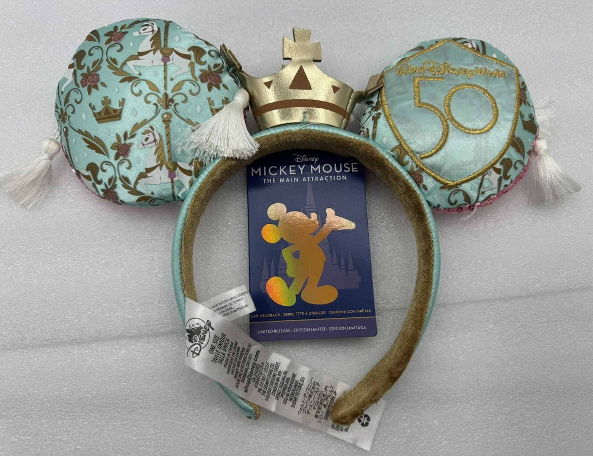 Disney’s 50th Anniversary Limited Edition Prince Charming Mickey Ears Disney World 50th Anniversary Mickey Main Attraction Prince  main image 2