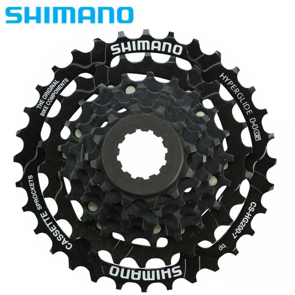 Shimano 7 speed store mountain bike cassette