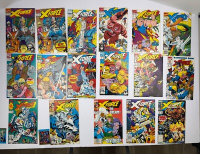Marvel Comics 1990's LOT- (26 X-Force) and (4 Cable issues)