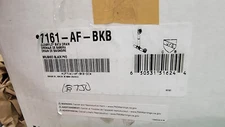 USED Kohler Clearflo 1-1/2" Tub Drain Kit & Overflow Brushed Black K-7161-AF-BKB