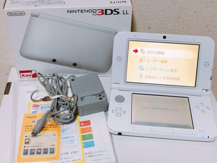 Nintendo 3DS LL XL console Accessory complete Used Region Free Rank A ...