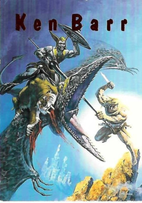 TCS 772  Comic Images 1994 The Beast within: Ken Barr Chase Card F5