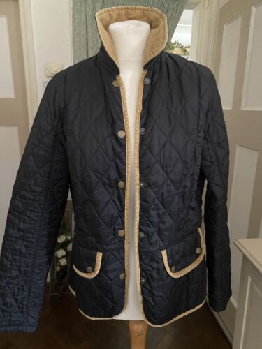 BARBOUR Vintage Quilted Jacket 14 Warm Country Pit2pit 21 In PRISTINE dog Walk - Picture 1 of 10