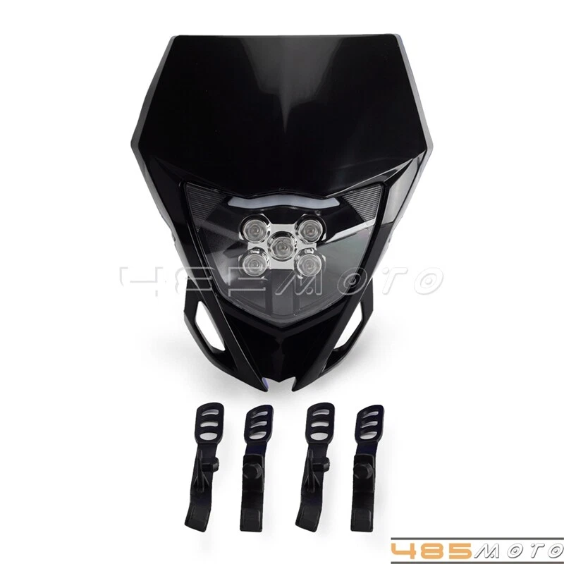 Supermoto LED Headlight W/ Fairing For Yamaha WR450F WR450 WR250F YZ250F YZ450FX — 第 2/4 张图片