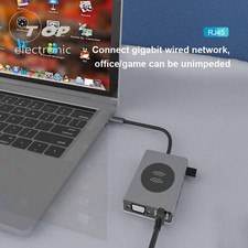 15 In 1 USB 3.0 Type-C Hub Multiport Adapter Docking Station for Macbook Pro
