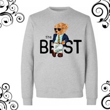 Beautiful teddy bear sweatshirt, USA teddy bear sweatshirt, teddy bear style tee