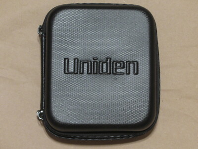 Uniden Zipper Travel hard Carrying Case R8,R7,R4,R3,R1,DFR9,DFR8,DFR7,DFR6