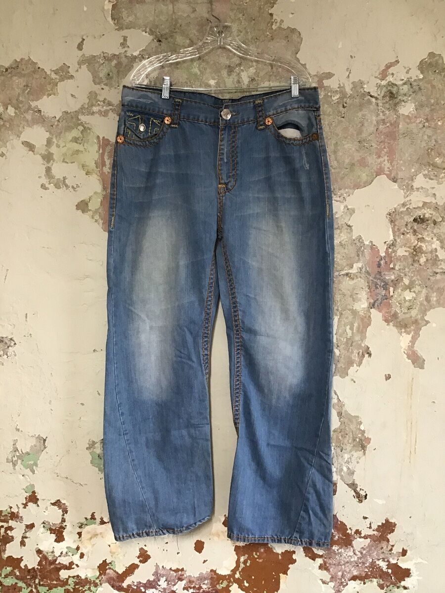 EUC True Religion Joey Big T Men's Jeans - Size: 38x33 | eBay EUC True Religion Joey Big T Men's Jeans - Size: 38x33 | eBay