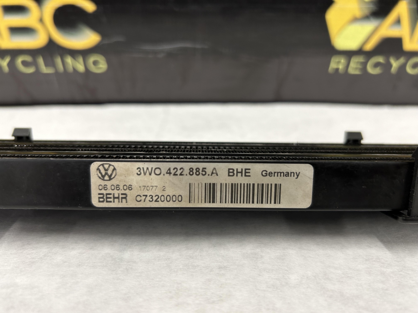 2007 Bentley Flying Spur Power Steering Oil Cooler (3Wo.442.885) BENTLEY 07 OEM