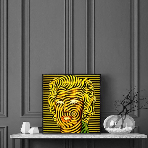 marilyn monroe portrait image pictures painting portraiture artist optic pop art - Picture 3 of 24