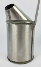 Atq Vtg 1 Qt Milk Cream Farm Scoop Primitive Decor Stainless Steel Solder Seamed