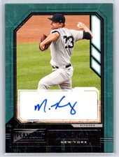 2021 Panini Chronicles Michael King #PA-MK Playbook Autographs New York Yankees