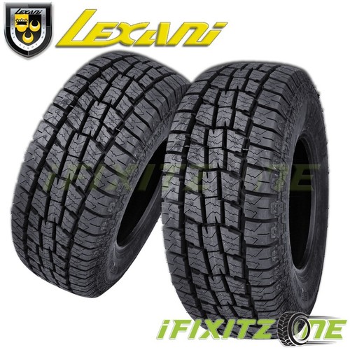 2 Lexani Terrain Beast AT LT 235/85R16 120Q Load Range E Tires, All