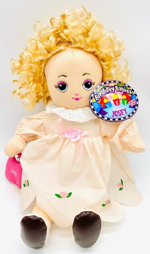 Sugar Loaf Birthday Babies Doll June Josey Pink 16