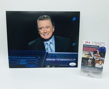 REGIS PHILBIN HAND SIGNED 8X10 PHOTO WITH JSA COA WHO WANTS TO BE A MILLIONAIRE