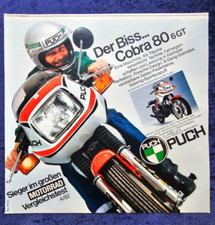 Puch Cobra 80 6GT, original Werbung aus 1982