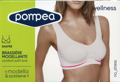 Details about / Bra Brassiere Anatomic Wide Shoulder Modeling Women/'s Microfibre POMPEA