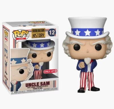 FUNKOPOP Ikonen Amerikanische Geschichte Uncle Sam #12 Vinyl Spielzeug Figuren Action