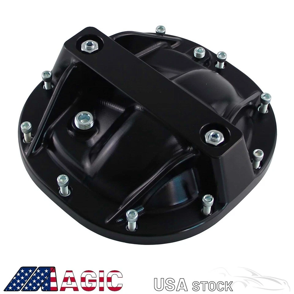 Faja satinada cubierta diferencial trasero Billet para Ford Mustang 79-14 8,8 Foto 3 de 4