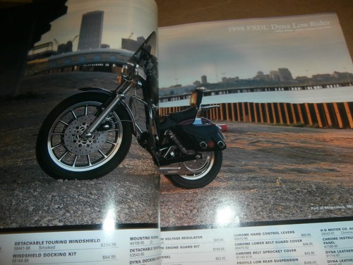 1994 1998 Harley Davidson Motorcycle Parts Accessories Catalogs - Picture 12 of 24