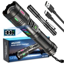 VASTFIRE Super Bright Torch 500000 Lumens Long Range 5000ft High Powered