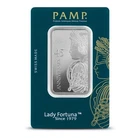 Pamp Suisse Lady Fortuna 45th Anniversary 1 oz Silver Bar - In Assay