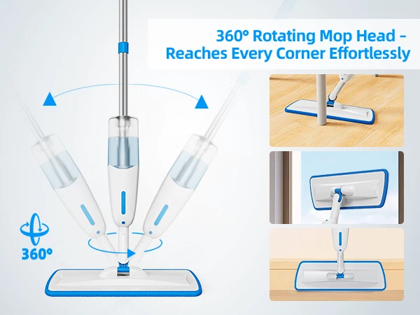 360° Rotating Mop Head