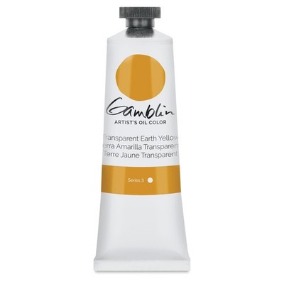 Gamblin Artist Oil 37Ml Trans Earth Yellow Kitchen