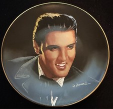 Elvis Presley collector plate Follow that Dream "Portraits of the King" series