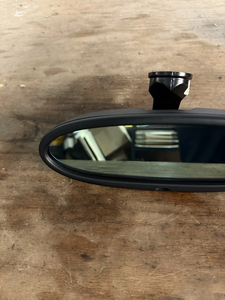 FACTORY OEM 2005 - 2013 MINI COOPER AUTO DIM REAR VIEW MIRROR COMPASS - Image 3 of 4