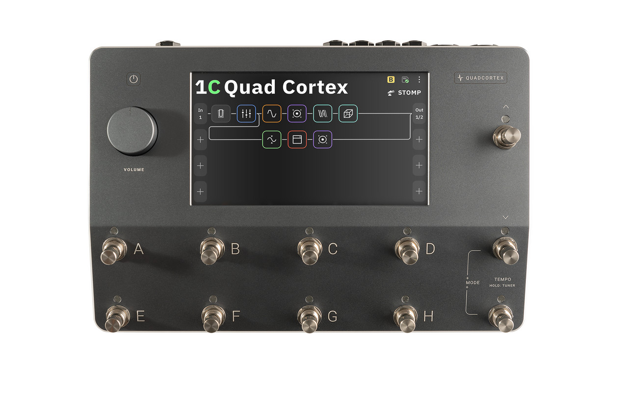 Neural DSP Quad Cortex Quad-Core Digital Effects Modeler/Profiling Floorboard