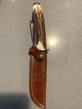 Hen & Rooster Stag Hunting Knife HR-4908