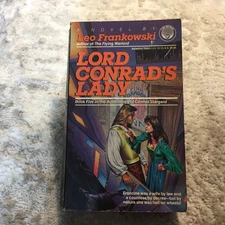 Lord Conrad’s Lady Leo Frankowski 1990 Del Rey Time Travel Science Fiction Book