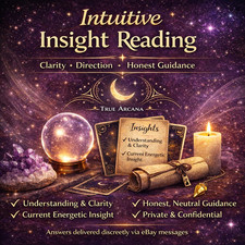 Intuitive Insight Reading ✦ Clarity, Direction & Honest Guidance ✦ Psychic