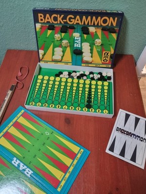 F.X. Schmid Backgammon   Vintage   Komplettes Set   70er Jahre