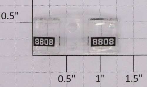 Faro y lente marcador Lionel 18808-17 con inserción de placa numerada | Zustand: New