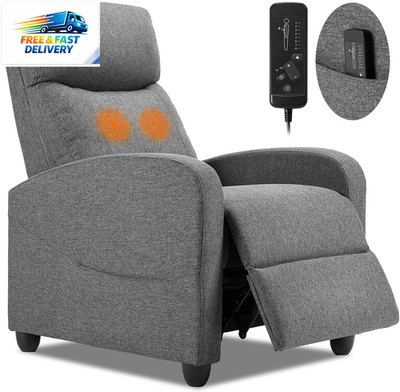 Massage Recliner Chair for Adults, Adjustable Home Theater Seating with Lumbar S