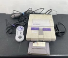 Vtg Nintendo Super NES Control Deck SNS 001 Console for parts